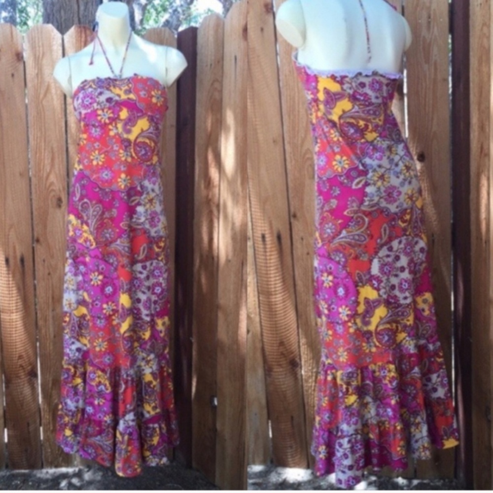 Boho hippiechic maxi dress